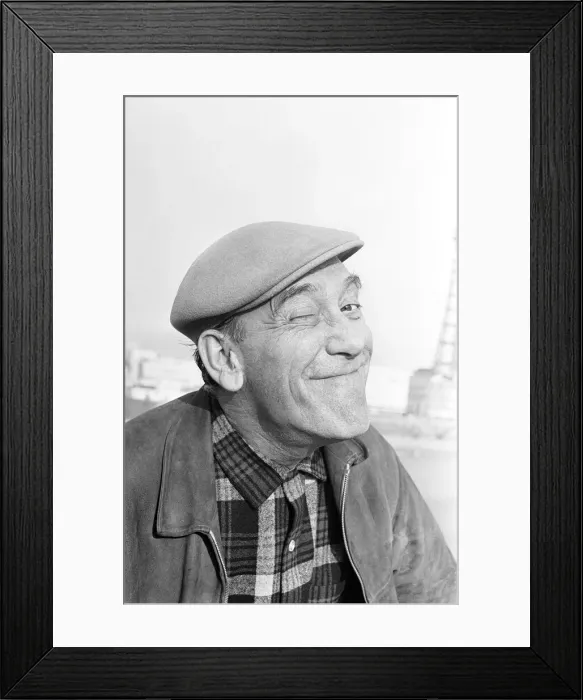 Framed Print : Tommy Trinder, Comedian, Blackpool, Photo-call to promote Summer Season of Shows Framed Print : Tommy Trinder, Comedian, Blackpool, Photo-call to promote Summer Season of Shows