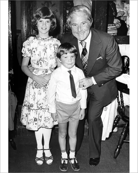 Ernie Wise, of the comedy double act Morecambe & Wise, meets five year old heart patient