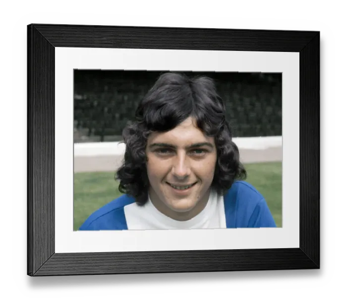 Framed Print : Birmingham City footballer Trevor Francis at St Andrews April 1972