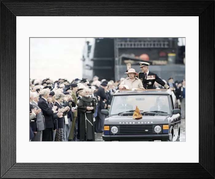 Framed Print : D Day 50th Anniversary, Omaha Beach, Normandy, France. 6th June 1994 Framed Print : D Day 50th Anniversary, Omaha Beach, Normandy, France. 6th June 1994