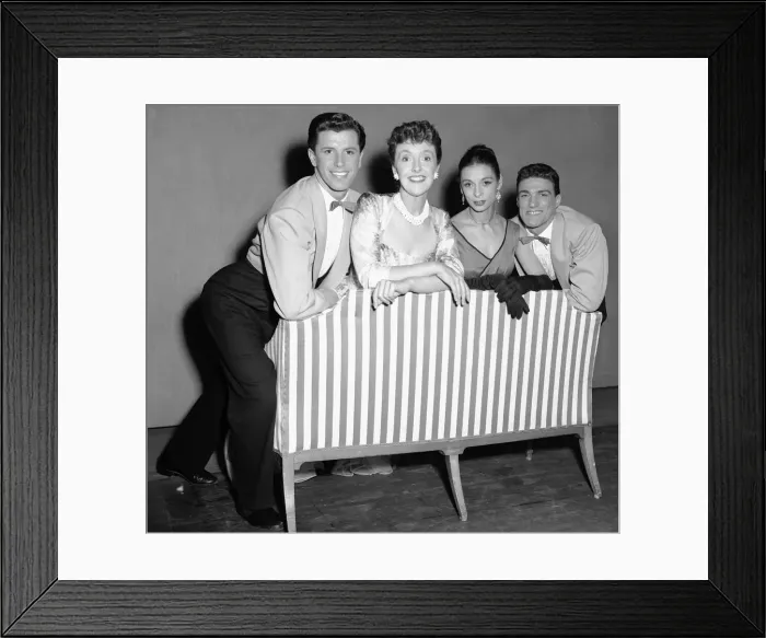 Framed Print : Joyce Grenfell seen here in rehearsal for a revue at the Fortune Theatre. 1st June 1954 Framed Print : Joyce Grenfell seen here in rehearsal for a revue at the Fortune Theatre. 1st June 1954
