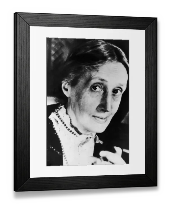 Framed Print : Novelist Virginia Woolf circa 1940