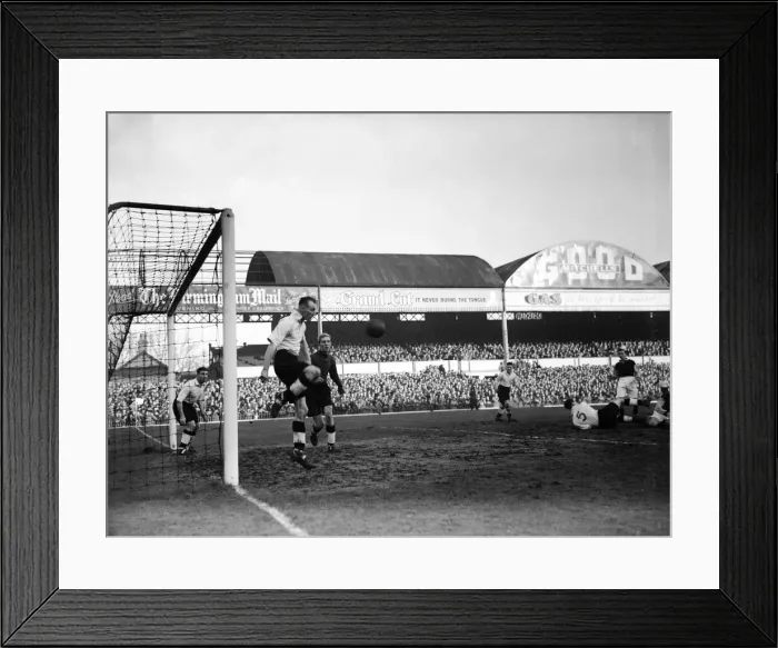 Framed Print : Aston Villa 2-1 Bolton, FA Cup 2nd Replay at Villa Park, Monday 17th January 1949 Framed Print : Aston Villa 2-1 Bolton, FA Cup 2nd Replay at Villa Park, Monday 17th January 1949
