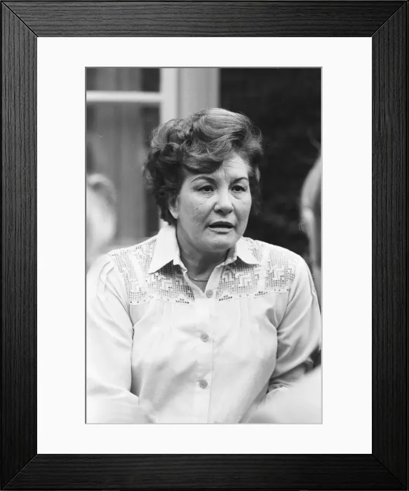 Framed Print : Ramon Catsro is pictured at as reception at the Cuban Embassy. 8th July 1984 Framed Print : Ramon Catsro is pictured at as reception at the Cuban Embassy. 8th July 1984