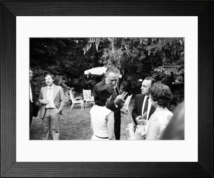 Framed Print : Ramon Castro, brother of the famous Fidel Castro (who was at the time President of Cuba)