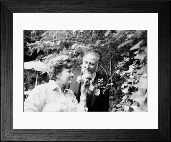 Framed Print : Ramon Castro, brother of the famous Fidel Castro (who was at the time President of Cuba)