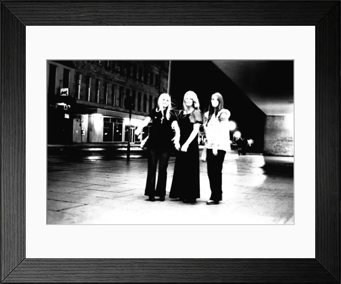 Framed Print : A series of pictures taken 22 October 1972 depicting that the nightlife Framed Print : A series of pictures taken 22 October 1972 depicting that the nightlife