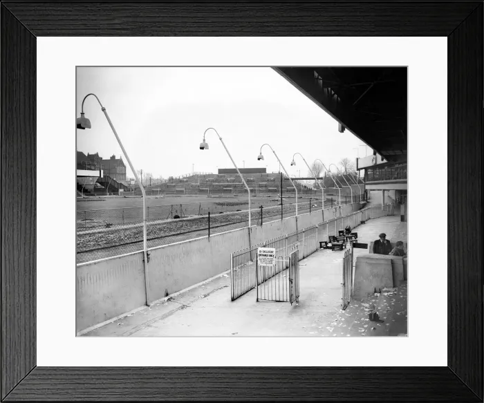 Framed Print : Catford Stadium, 12th February 1950 Framed Print : Catford Stadium, 12th February 1950