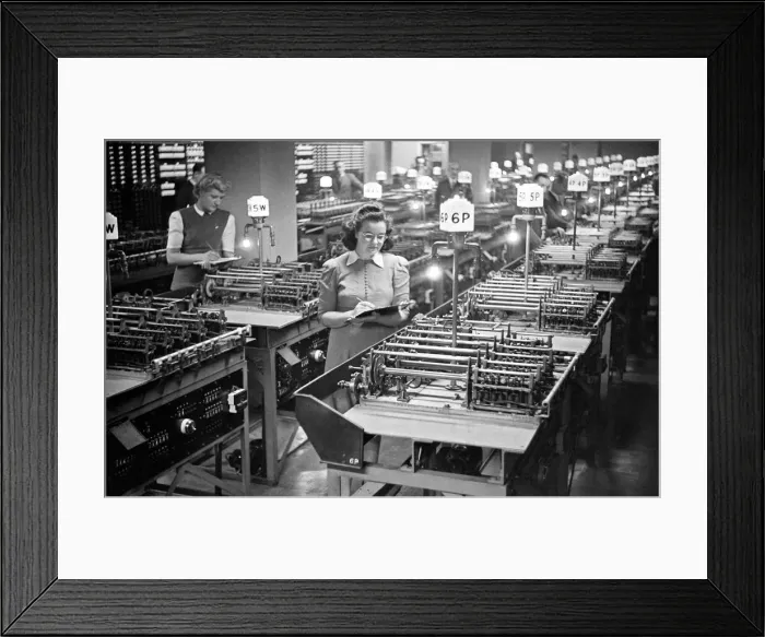Framed Print : A night at the dogs, general views of the track and characters that work at the White