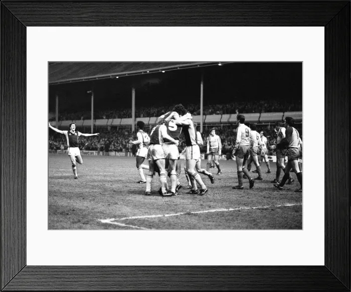 Framed Print : Aston Villa 3-0, European Super Cup 2nd match at Villa Park, Birmingham Framed Print : Aston Villa 3-0, European Super Cup 2nd match at Villa Park, Birmingham