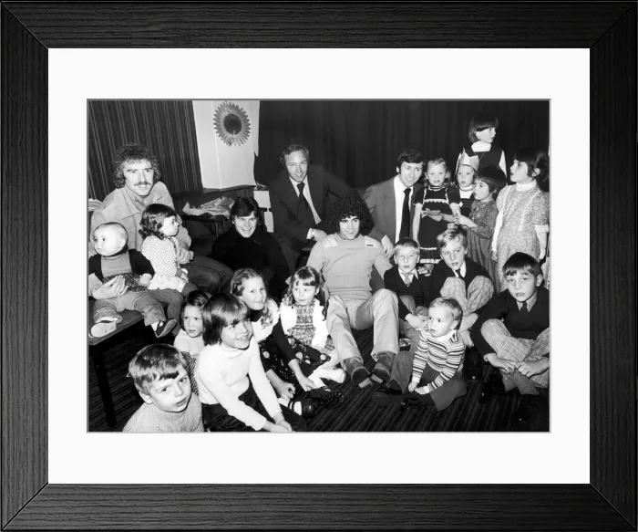 Framed Print : Birmingham City players Pendrey, Gallagher, Want, Tarantini Framed Print : Birmingham City players Pendrey, Gallagher, Want, Tarantini