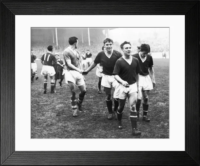 Framed Print : FA Cup Semi Final match at Hillsborough. Manchester United 2 v Birmingham City 0 Framed Print : FA Cup Semi Final match at Hillsborough. Manchester United 2 v Birmingham City 0
