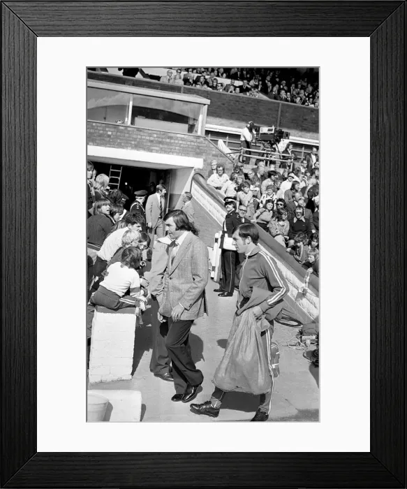 Framed Print : Birmingham City 4-0 Burnley, league match at St Andrews, Saturday 20th September 1975 Framed Print : Birmingham City 4-0 Burnley, league match at St Andrews, Saturday 20th September 1975