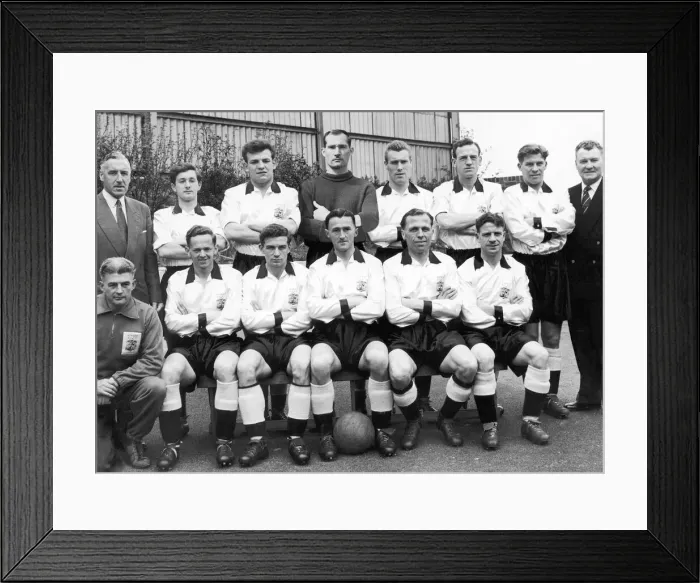 Framed Print : Birmingham City team, 1956 Framed Print : Birmingham City team, 1956