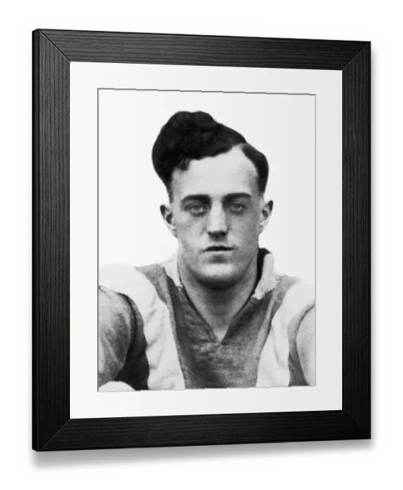 Framed Print : Birmingham City football player Frank Womack. Circa 1920 Framed Print : Birmingham City football player Frank Womack. Circa 1920
