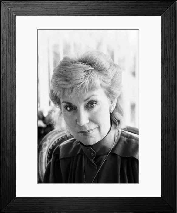 Framed Print : Joan Morecambe, widow of Eric Morecambe, pictured at home in Harpenden, Hertfordshire Framed Print : Joan Morecambe, widow of Eric Morecambe, pictured at home in Harpenden, Hertfordshire