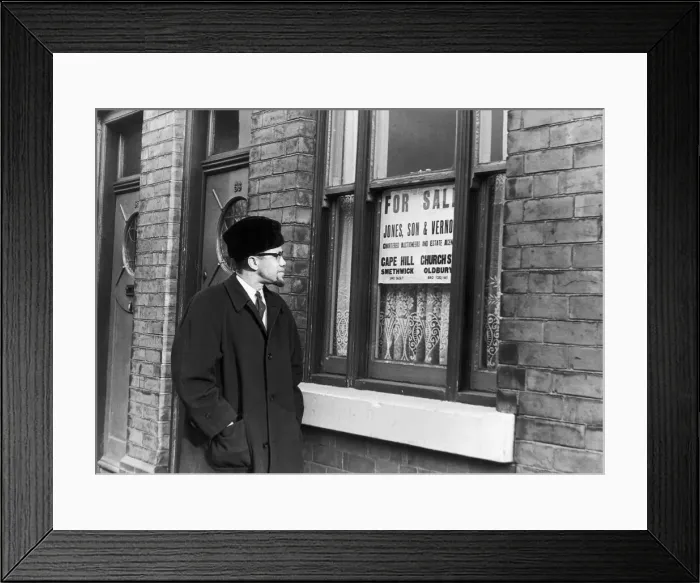 Framed Print : Malcolm X African-American Muslim minister and human rights activist smiles at a Framed Print : Malcolm X African-American Muslim minister and human rights activist smiles at a