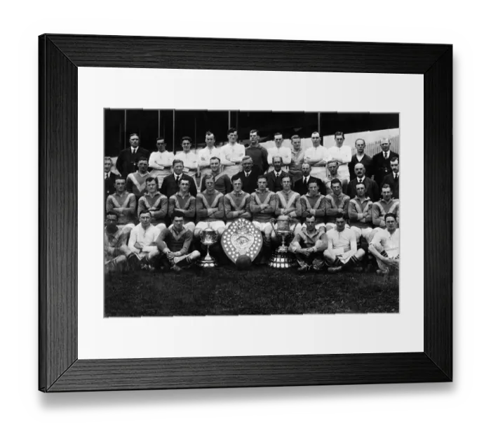 Framed Print : Birmingham City football club, Division Two champions 1920 - 1921