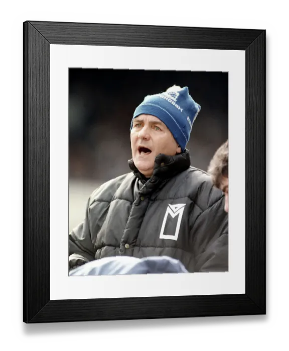 Framed Print : Birmingham City football manager Terry Cooper. 2nd July 1999 Framed Print : Birmingham City football manager Terry Cooper. 2nd July 1999
