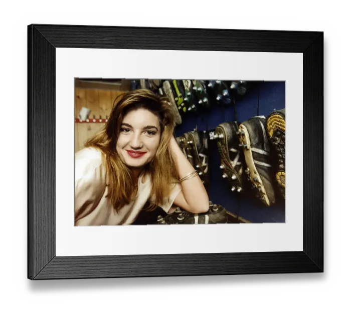 Framed Print : Karen Brady Managing Director of Birmingham City FC, circa 1993