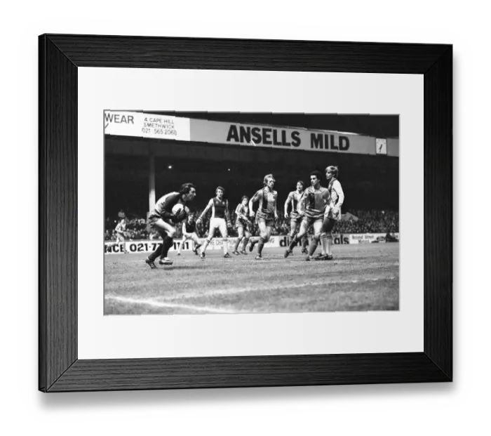 Framed Print : Aston Villa 3-0, European Super Cup 2nd match at Villa Park, Birmingham