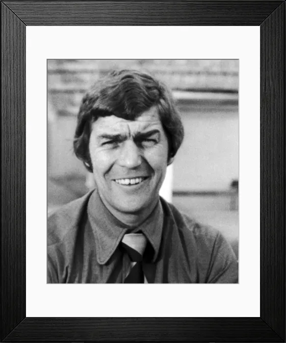 Framed Print : Geoff Coleman, Nuneaton Borough FC Manager. 19th August 1974