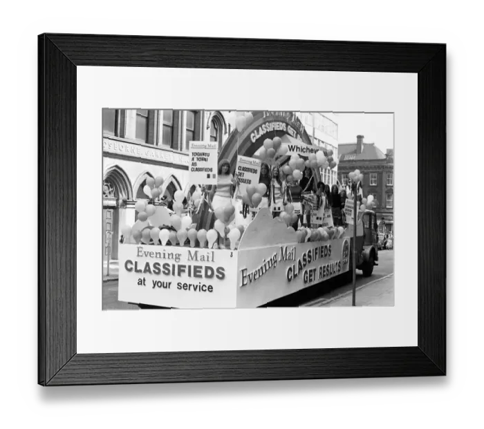 Framed Print : Lord Mayors Show, Birmingham, Saturday 26th May 1973 Framed Print : Lord Mayors Show, Birmingham, Saturday 26th May 1973