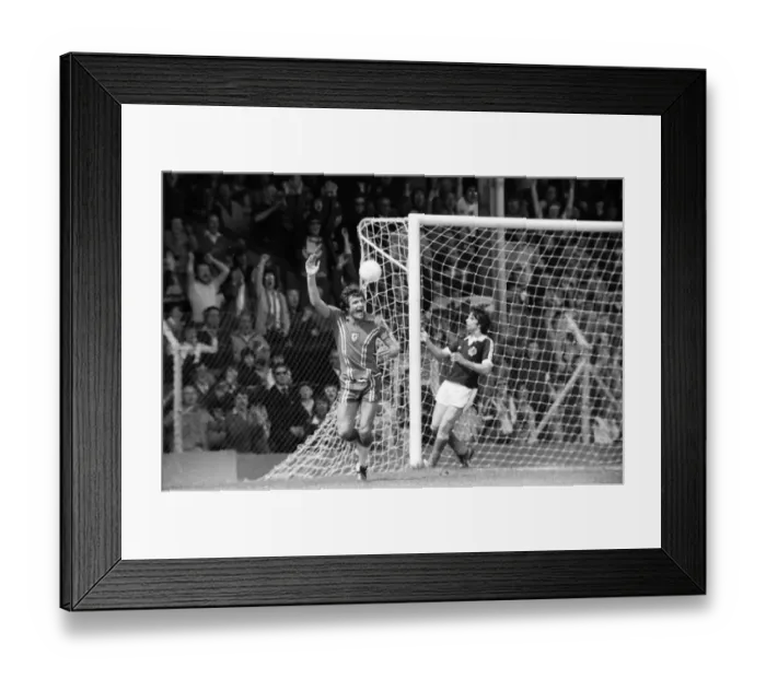 Framed Print : Wales 3-0 Scotland, British Championship match at Ninian Park, Saturday 19th May 1979