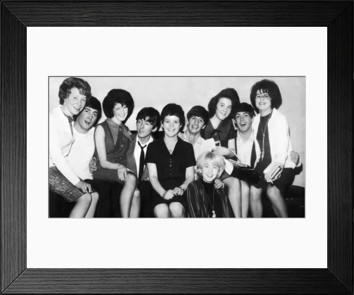 Framed Print : Daily Record Competitions Winners, October 1963. Meet the Beatles contest Framed Print : Daily Record Competitions Winners, October 1963. Meet the Beatles contest