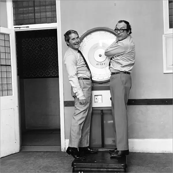 Eric Morecambe and Ernie Wise, will be taking part in a charity weight losing competition