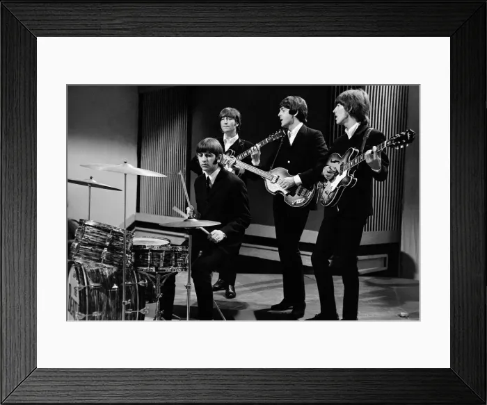 Framed Print : The Beatles. John Lennon Paul McCartney George Harrison Framed Print : The Beatles. John Lennon Paul McCartney George Harrison