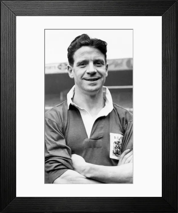 Framed Print : Birmingham City footballer Alex Govan. 23rd April 1956
