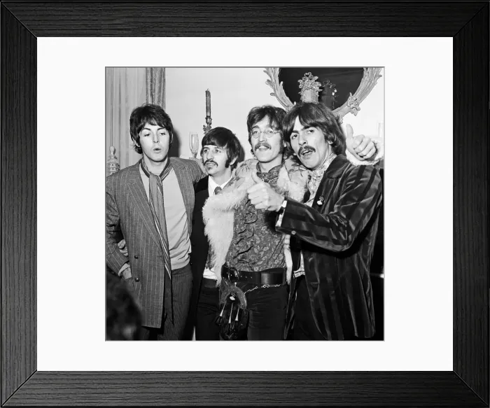 Framed Print : Press launch of Sgt. Peppers Lonely Hearts Club Band Framed Print : Press launch of Sgt. Peppers Lonely Hearts Club Band