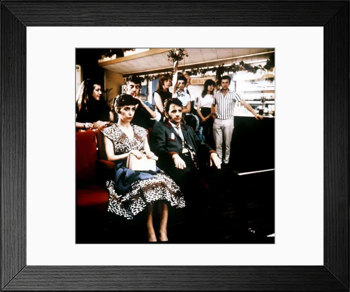 Framed Print : Ringo Starr Drummer of The Beatles'during the video of That Framed Print : Ringo Starr Drummer of The Beatles'during the video of That