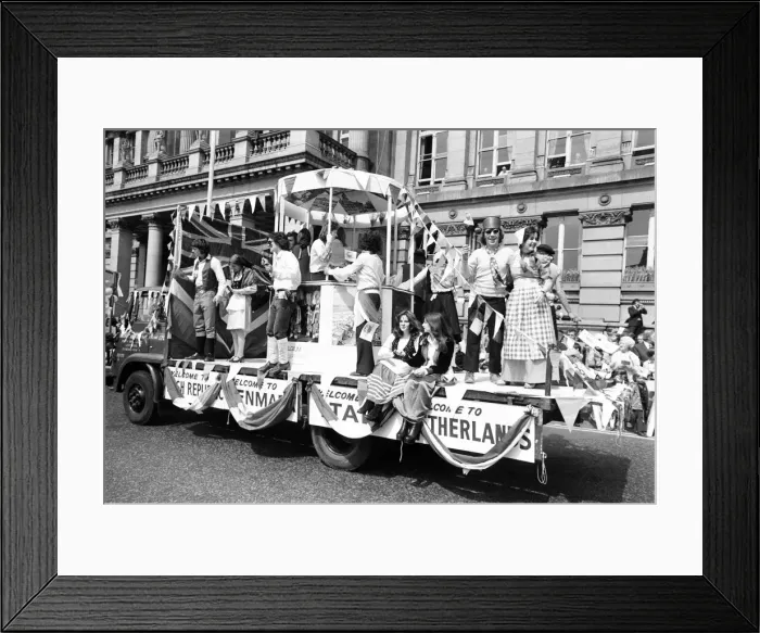 Framed Print : Lord Mayors Show, Birmingham, Saturday 26th May 1973