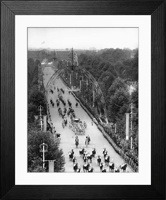 Framed Print : The Coronation of Queen Elizabeth II was the ceremony in which the newly ascended monarch Framed Print : The Coronation of Queen Elizabeth II was the ceremony in which the newly ascended monarch