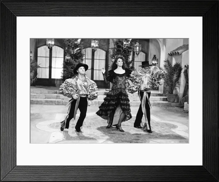 Framed Print : Rehearsing Morecambe & Wise Christmas Show, 18th December 1973 Framed Print : Rehearsing Morecambe & Wise Christmas Show, 18th December 1973