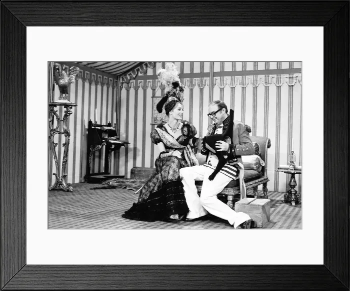 Framed Print : Rehearsing Morecambe & Wise Christmas Show, 18th December 1973 Framed Print : Rehearsing Morecambe & Wise Christmas Show, 18th December 1973
