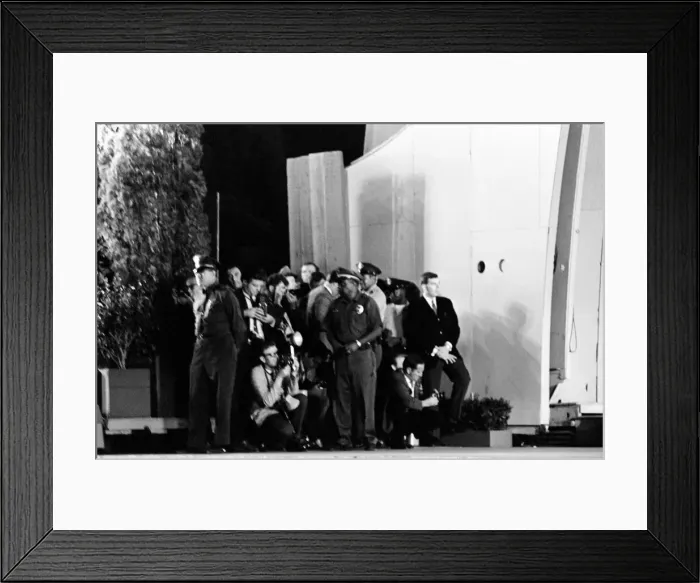 Framed Print : The Beatles tour of The United States and Canada in the Summer of 1964