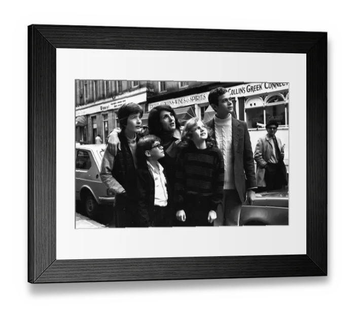 Framed Print : Some of the cast from Watch On The Rhine by the National Theatre Company who are
