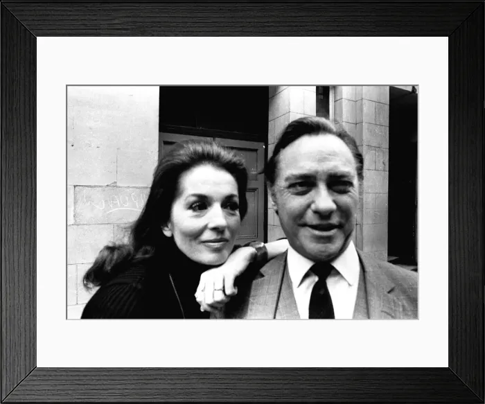 Framed Print : Barbara Shelley and Richard Todd who are appearing in the play The Grass Is Greener Framed Print : Barbara Shelley and Richard Todd who are appearing in the play The Grass Is Greener