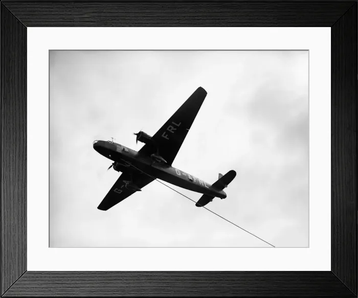 Framed Print : G-AFRL Handley Page H. P. 54 Harrow of Flight Refuelling Ltd seen here during a Framed Print : G-AFRL Handley Page H. P. 54 Harrow of Flight Refuelling Ltd seen here during a