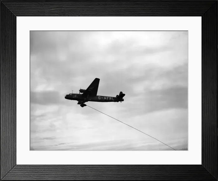 Framed Print : G-AFRL Handley Page H. P. 54 Harrow of Flight Refuelling Ltd seen here during a