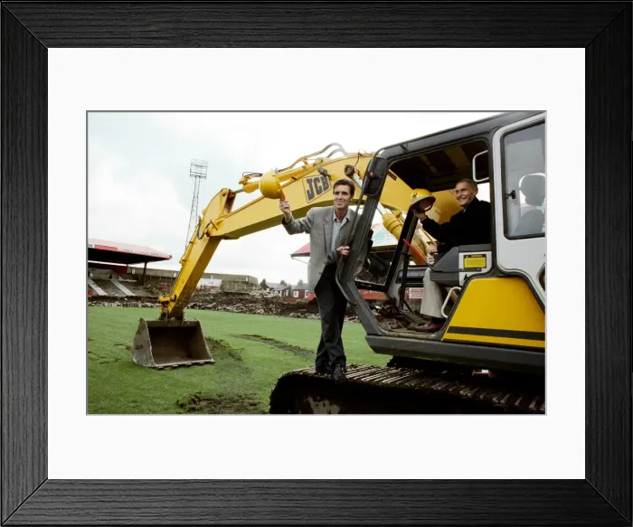 Framed Print : Ayresome Park, the home of Middlesbrough F. C is demolished following the clubs move to Framed Print : Ayresome Park, the home of Middlesbrough F. C is demolished following the clubs move to
