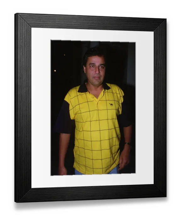 Framed Print : Dr Hasnat Khan friend of Princess Diana outside his London home