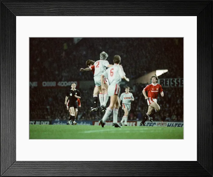 Framed Print : Manchester United 3 v Liverpool 1. Rumbelows League Cup 3rd round 31 October Framed Print : Manchester United 3 v Liverpool 1. Rumbelows League Cup 3rd round 31 October