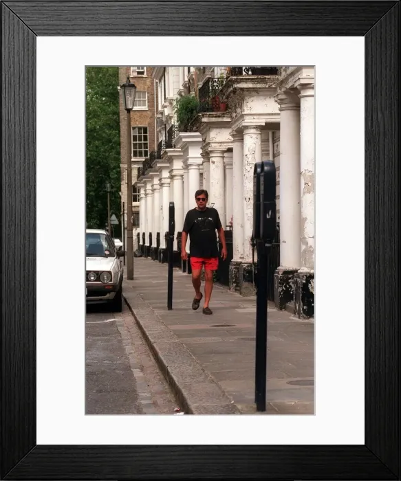 Framed Print : Dr Hasnat Khan August 1998 weby Framed Print : Dr Hasnat Khan August 1998 weby