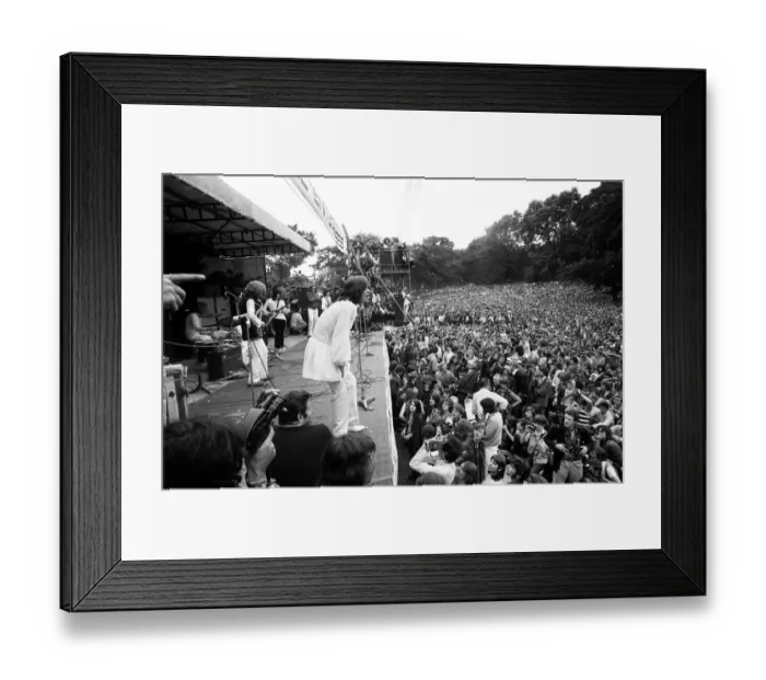 Framed Print : Rolling Stones concert in Hyde Park, London 5th July 1969 Framed Print : Rolling Stones concert in Hyde Park, London 5th July 1969
