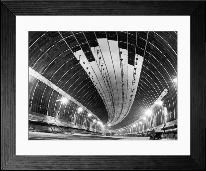 Framed Print : The first of the Clyde tunnels near completion. November 1962 Framed Print : The first of the Clyde tunnels near completion. November 1962