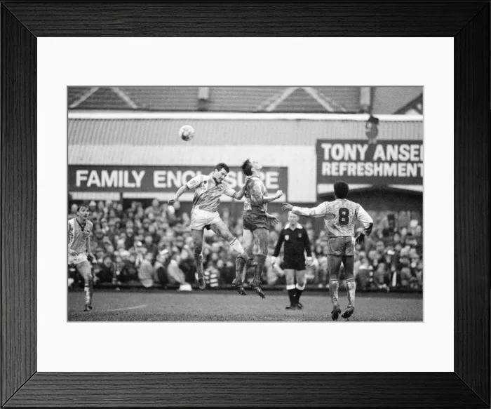 Framed Print : Coventry City v Northampton Town, 6th January 1990 Framed Print : Coventry City v Northampton Town, 6th January 1990